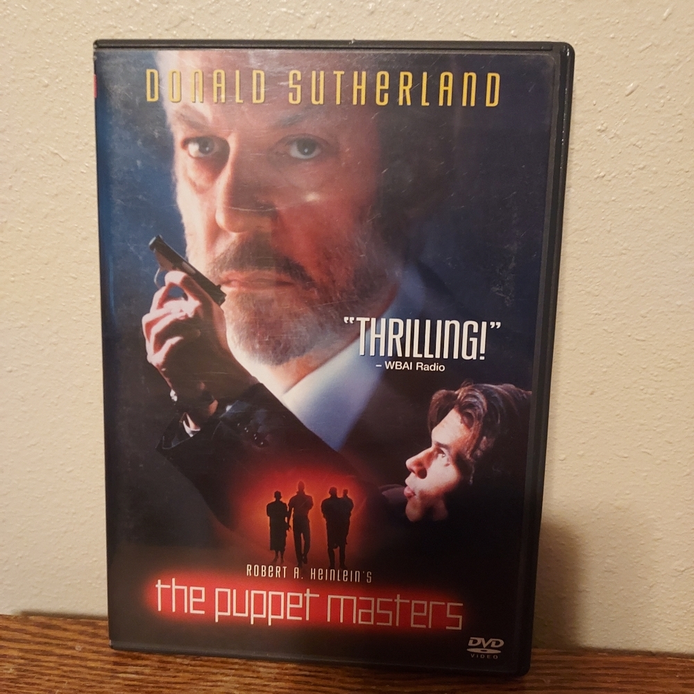 The Puppet Masters (DVD, 2002) Pre-Owned Tested Working Great Condition